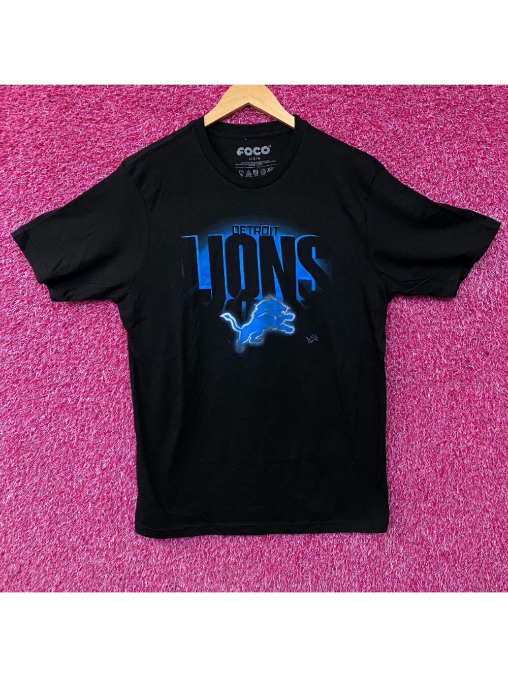FOCO Detroit Lions Team Logo Graphic T-Shirt Large